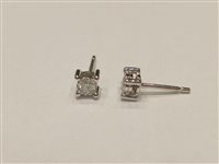 Orecchini Gazzola Gioielli Donna in Oro bianco 0.25 Ct EAOQ2752-NG - EAOQ2752-NG